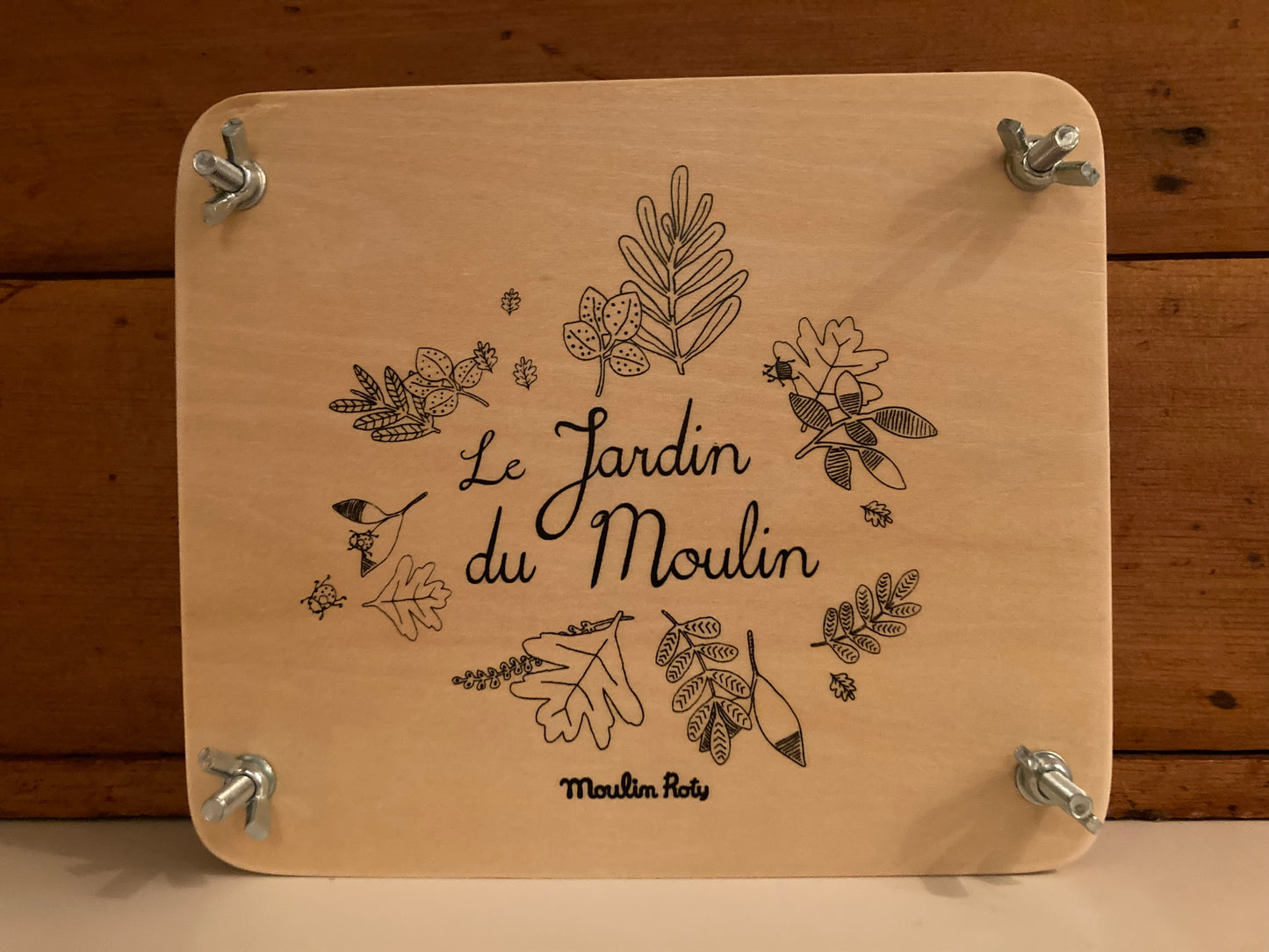 Activity Set - WOODEN FLOWER PRESS