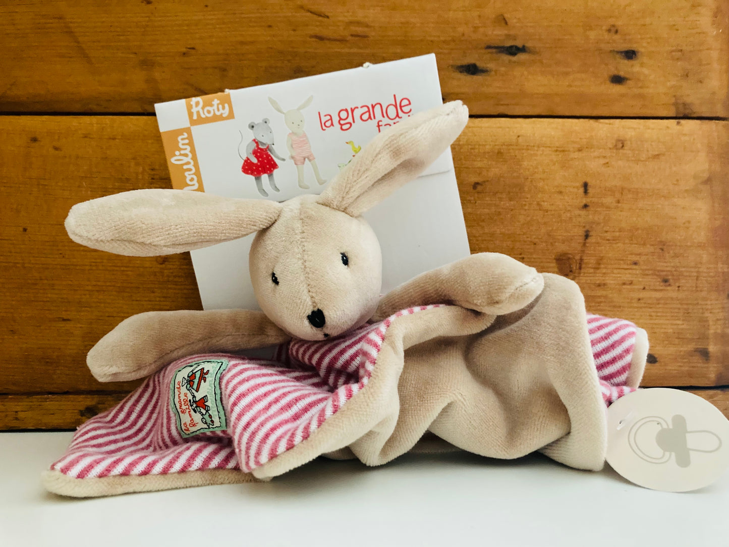 Soft Baby Toy - SWEET RABBIT CUDDLE TOY
