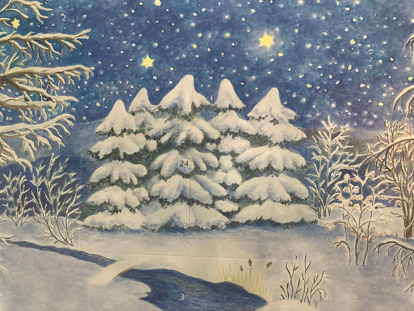 Advent Calendar - SLEEPING NATURE AT CHRISTMAS
