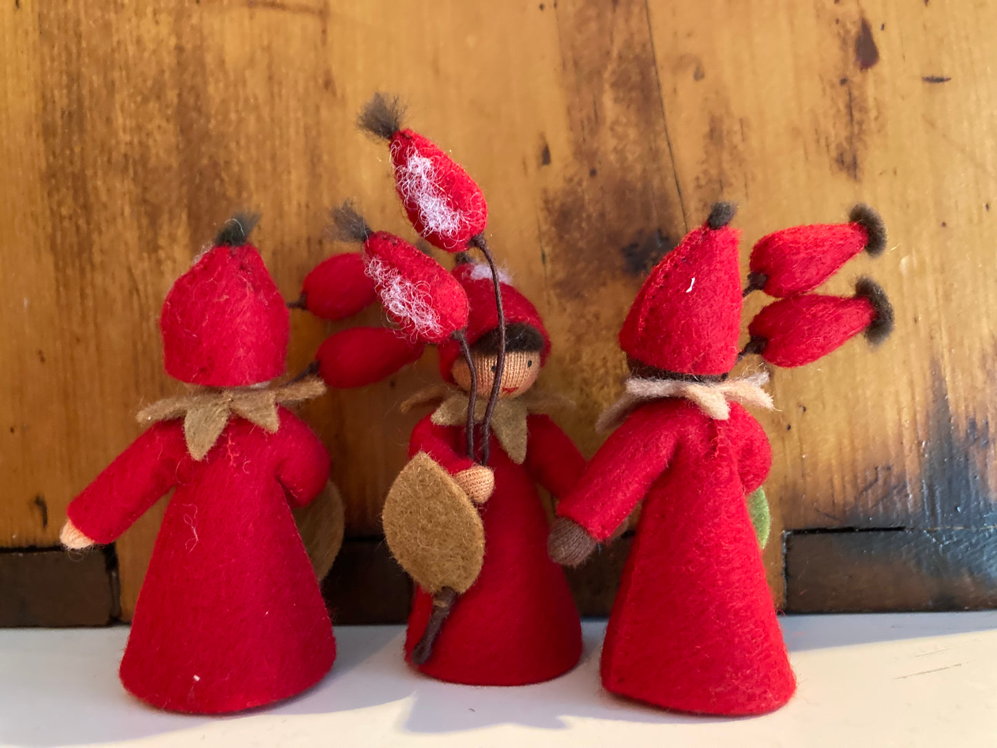 Poupée Waldorf Fée des Fleurs - PRINCE ROSE HIP