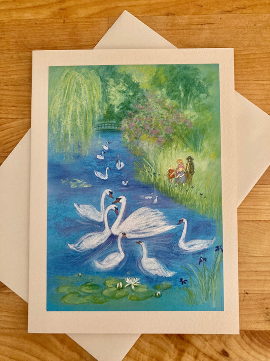 Greeting Cards/ Summer - THE NEW SWAN