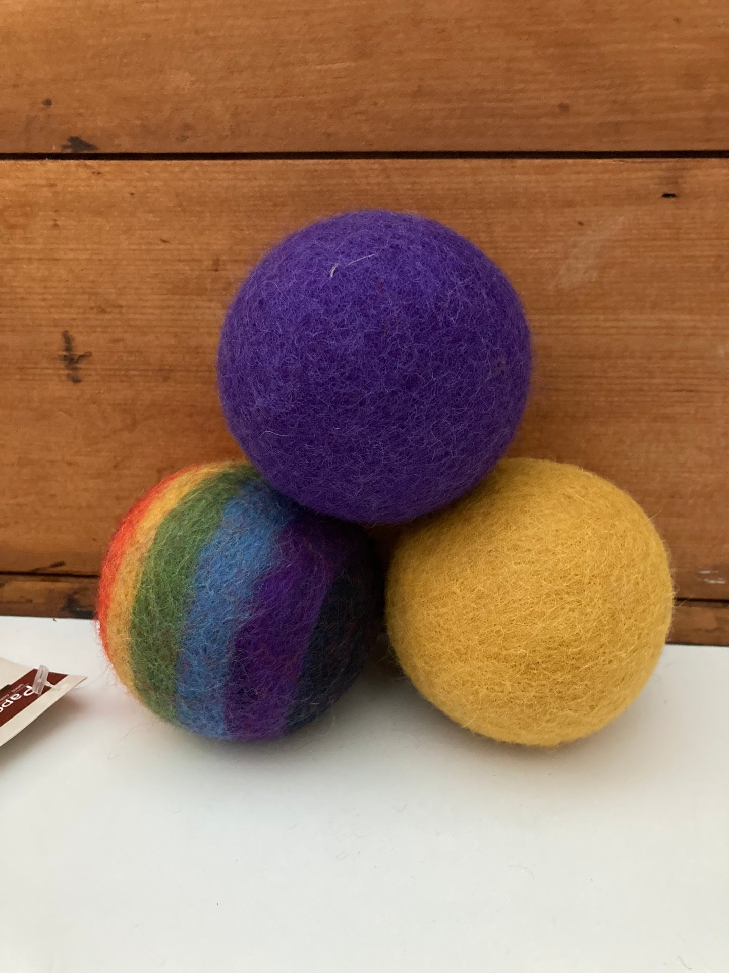 Ensemble d'activités - BALLES DE JONGGLE EN LAINE, lot de 3 !