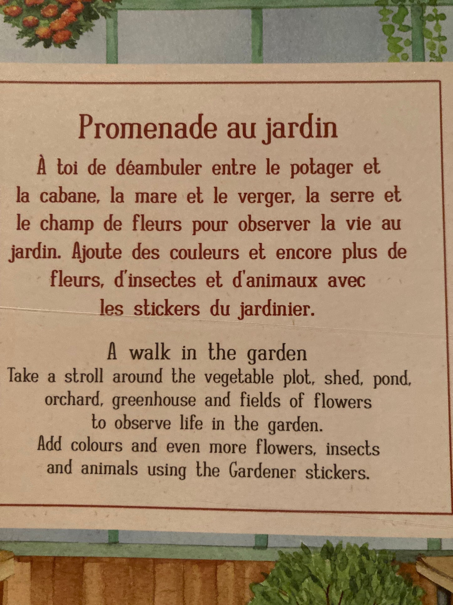 Art Activity Set - "TO THE GARDEN" Colouring Book & More!