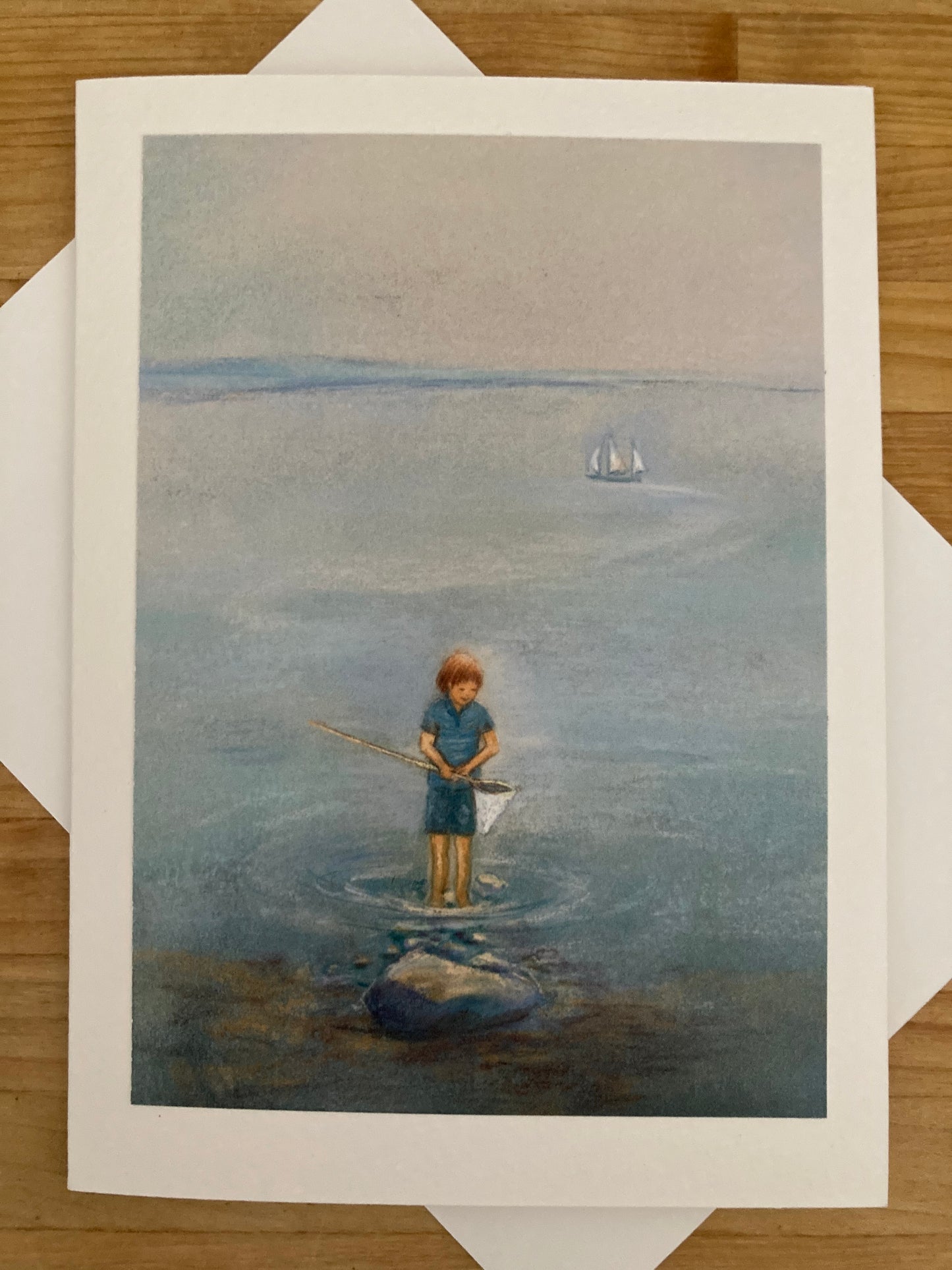 Cartes de vœux/Été - QU'Y A-T-IL DANS MON FILET ?