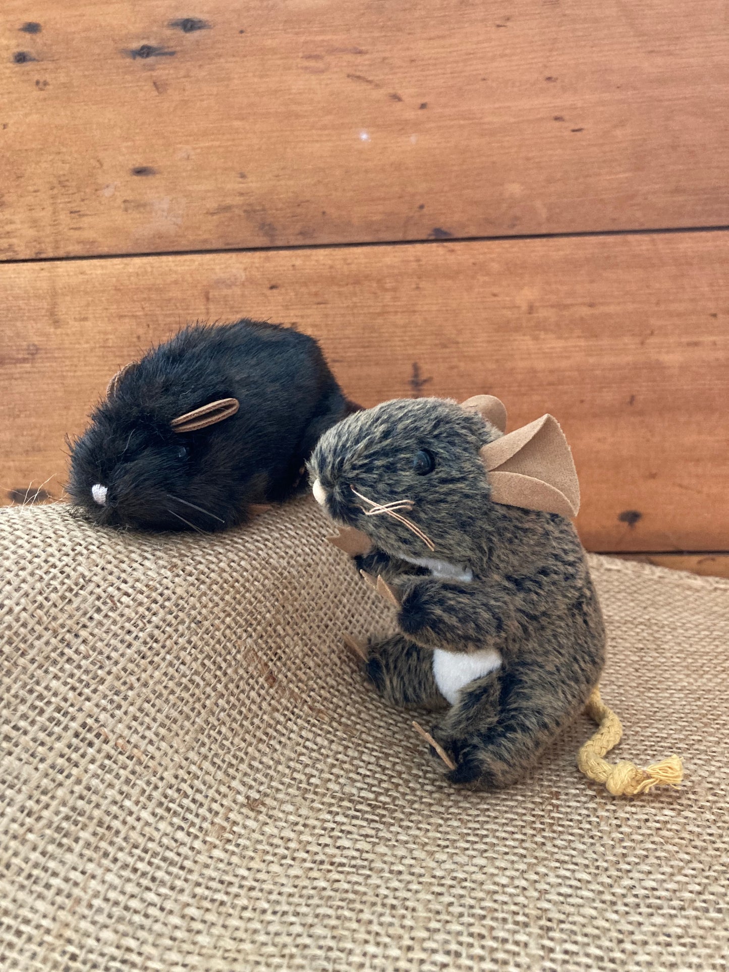 Soft Toy Finger Puppet - FIELD MOUSE