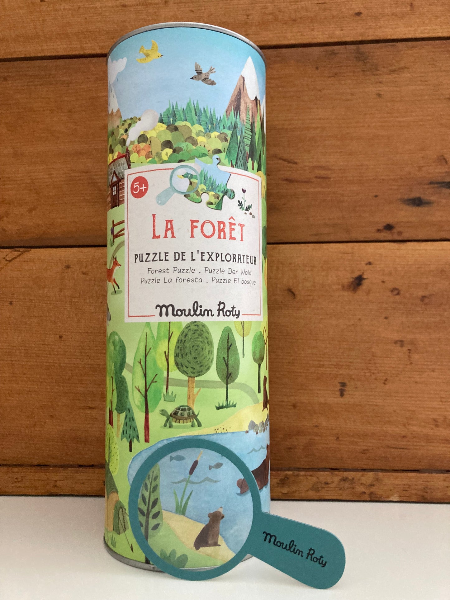 Ensemble de puzzles - EXPLOREZ LA FORÊT