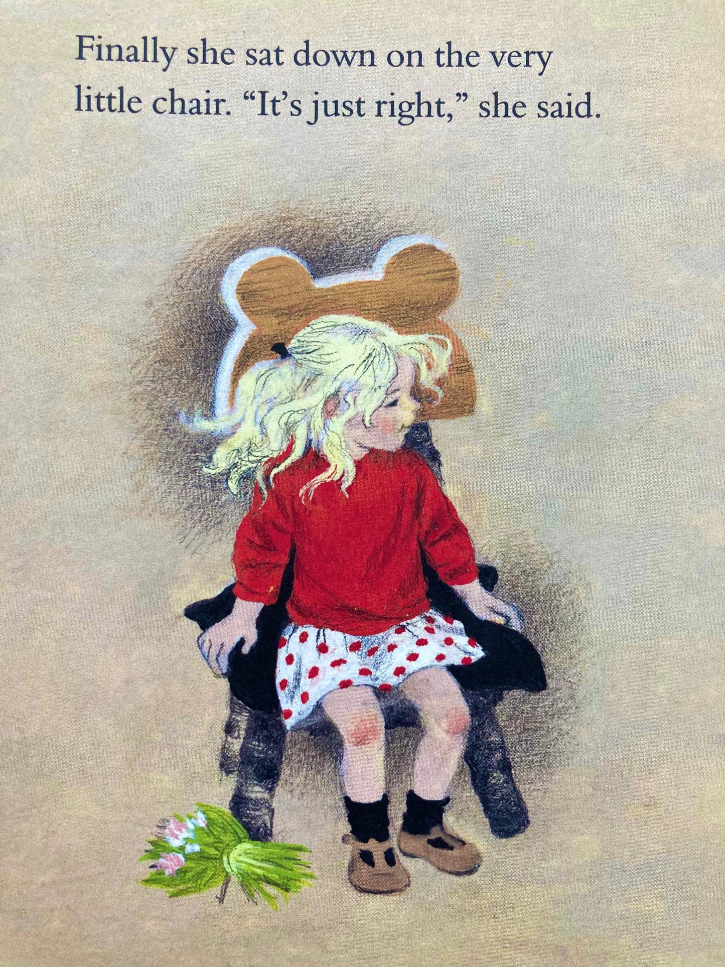 Children's Fairy Tale Book - GOLDILOCKS and the THREE BEARS