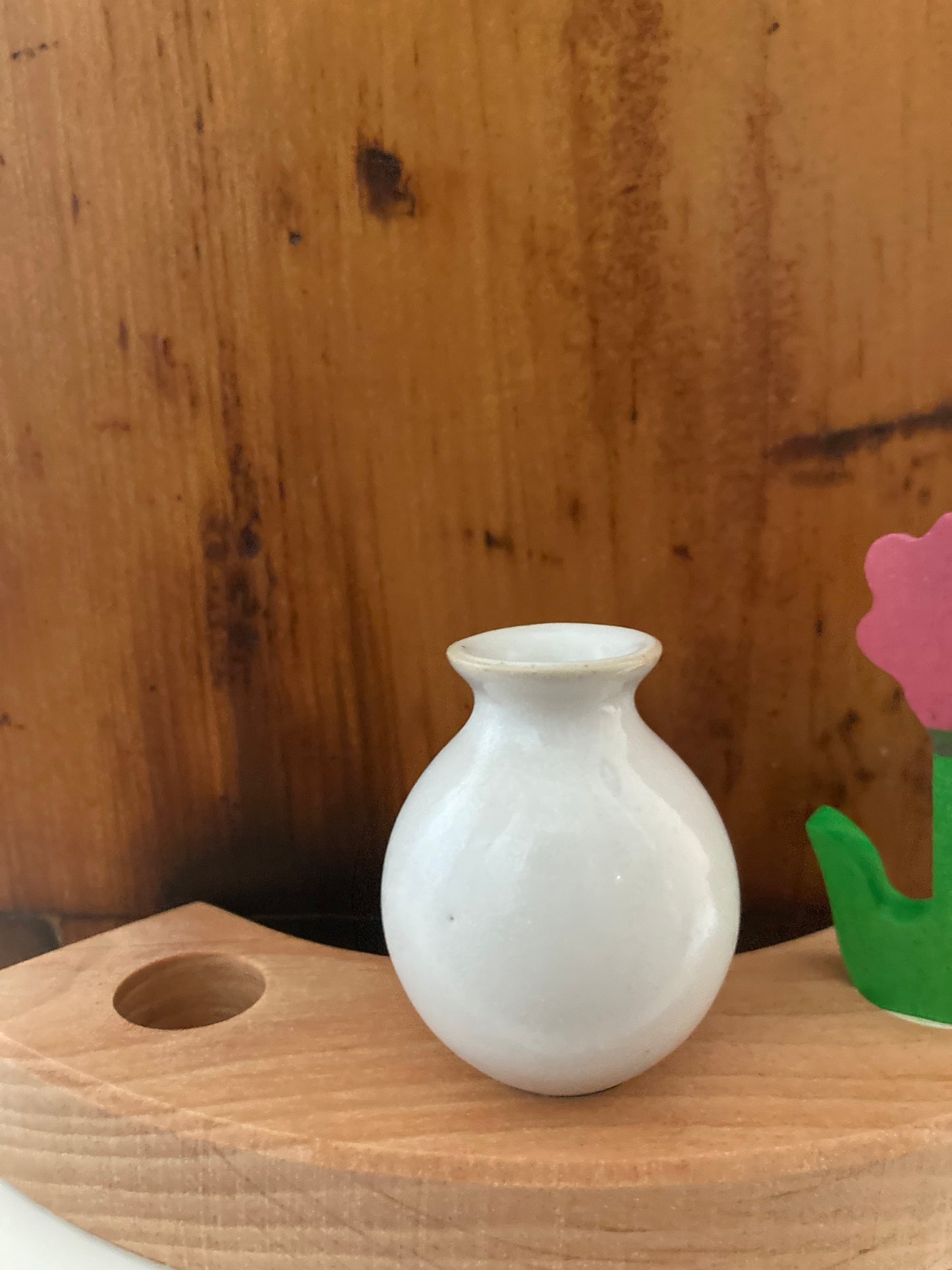 Wooden Deco by Grimm’s - VASE in White