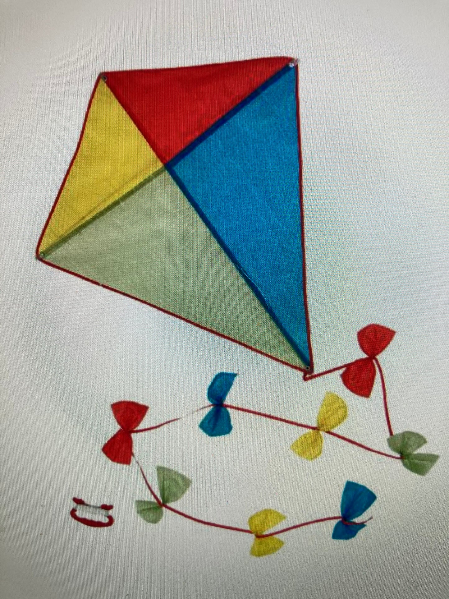 cerf-volant avec queue d'arc