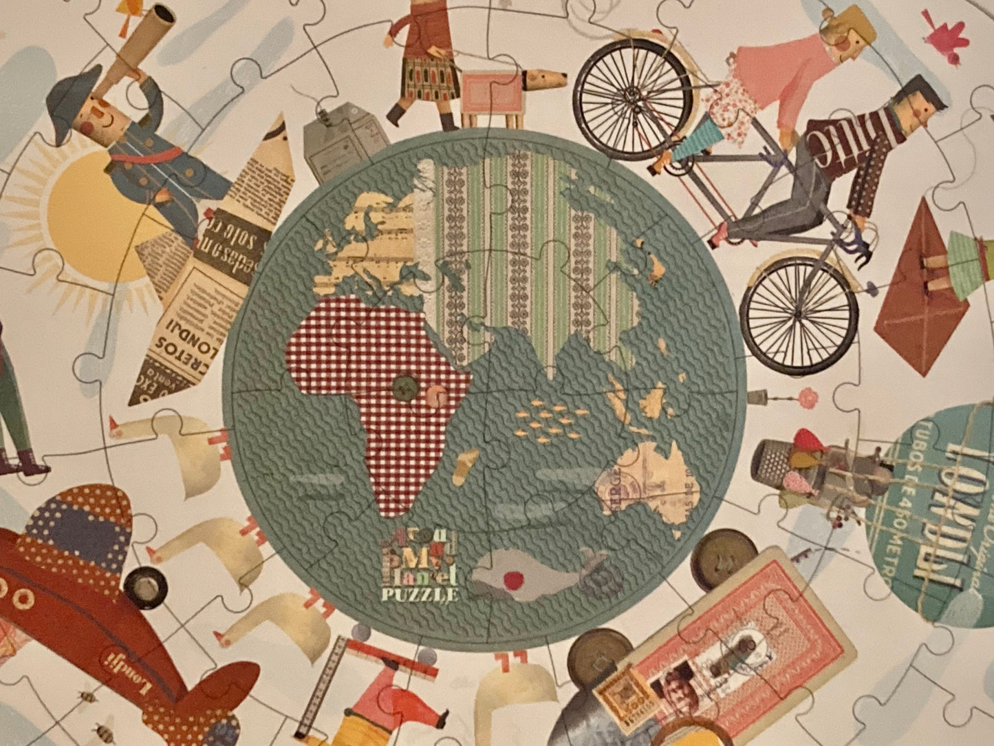 Puzzle - AUTOUR DE MA PLANÈTE !