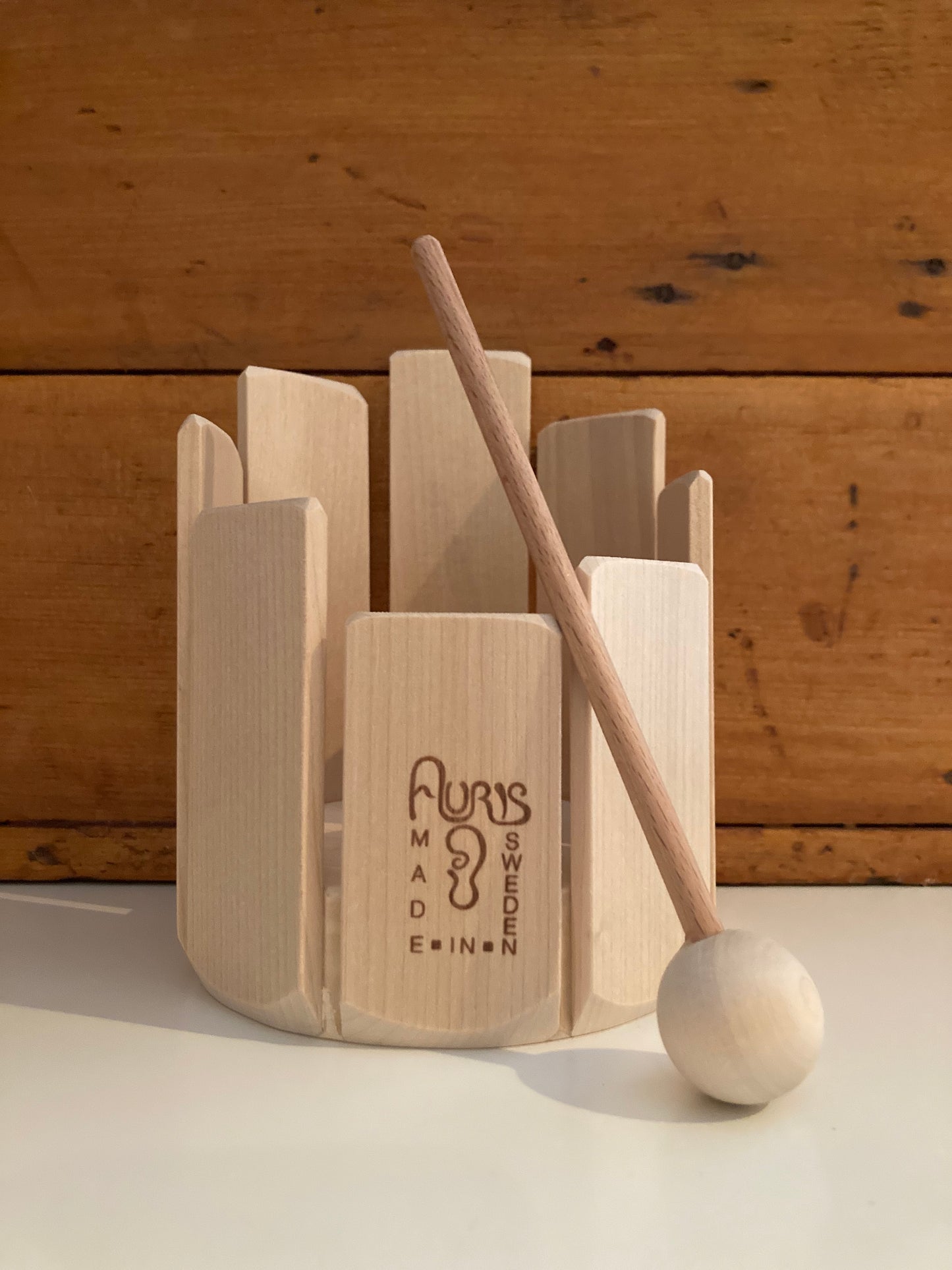 Instrument - CHILD'S WOODEN STIR DRUM