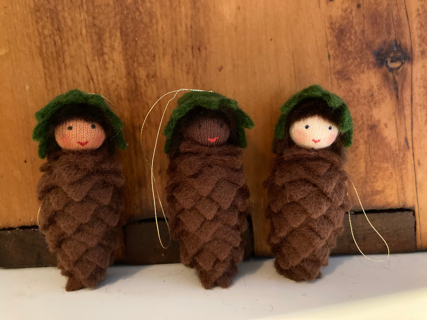 Poupée Fée des Fleurs - NOËL PINECONE