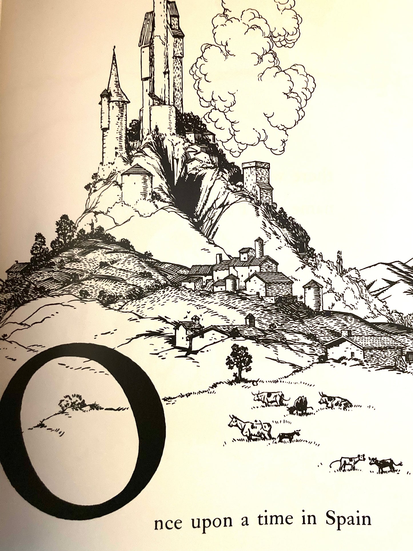 Livre d'images pour enfants - FERDINAND, L'histoire du petit taureau