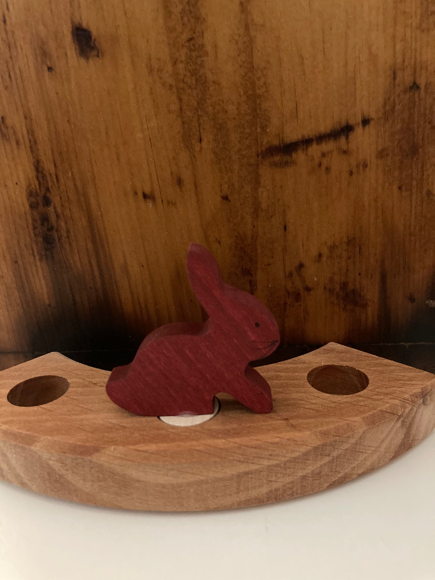 Déco en bois par Grimm's - RABBIT HOPPING