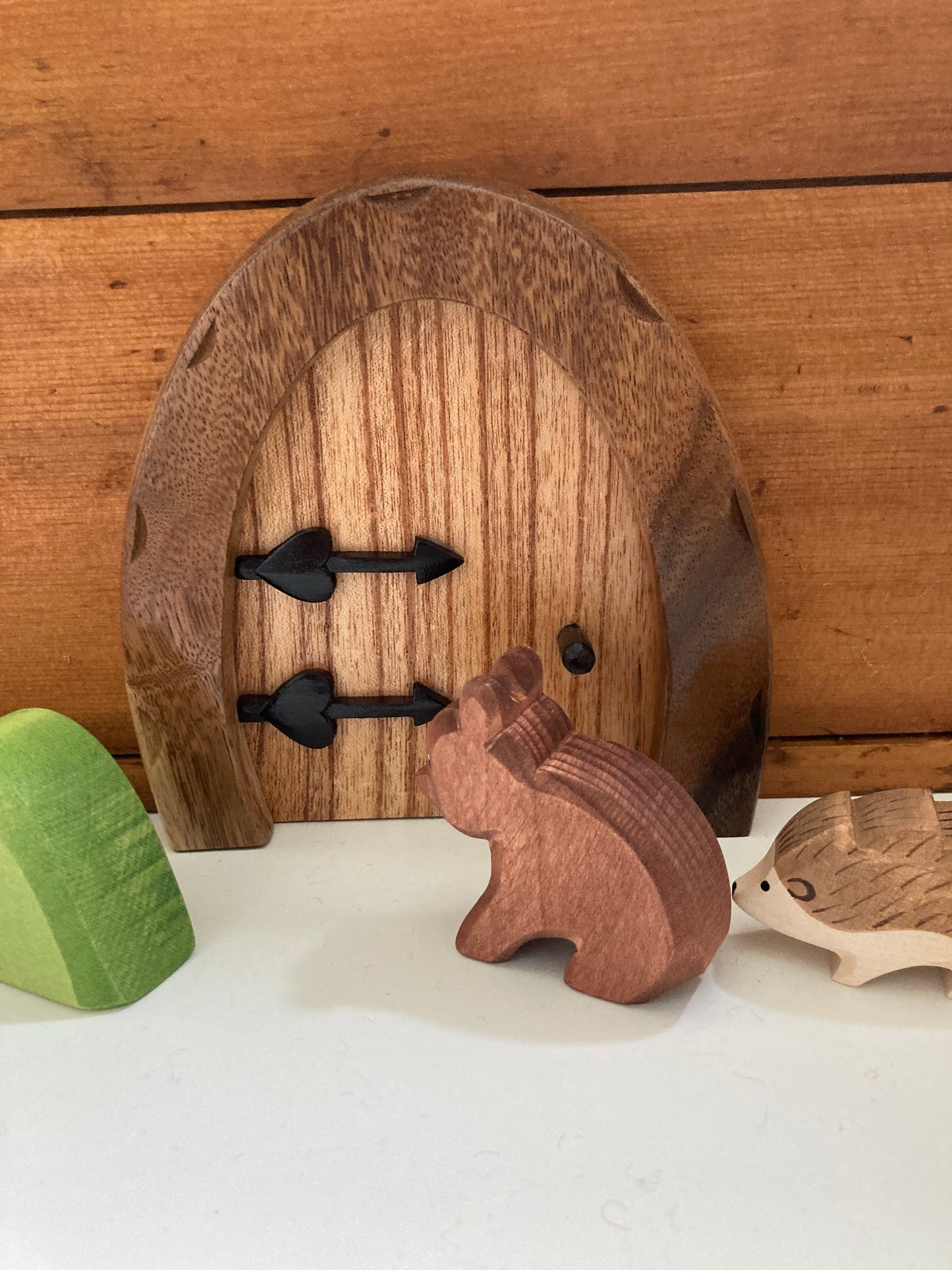 Wooden FAIRY DOOR, Dollhouse Play