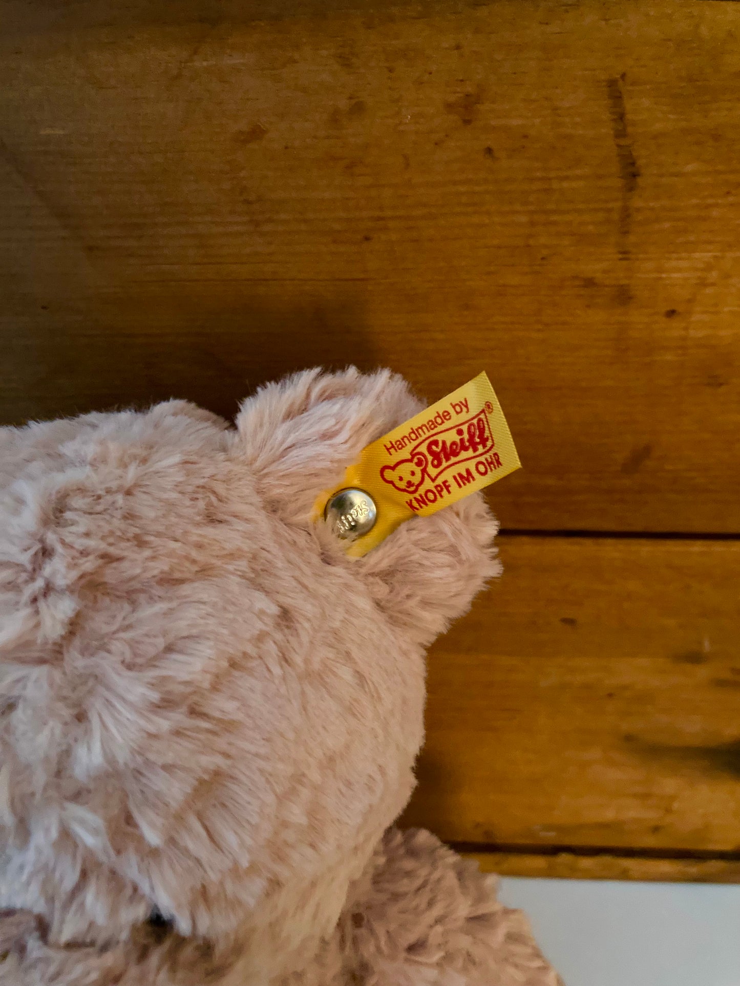 Soft Stuffed Animal for Baby - Steiff TEDDY BEAR