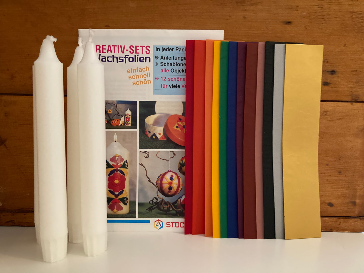 Beeswax Craft Set, Art - CANDLE DECORATING KIT