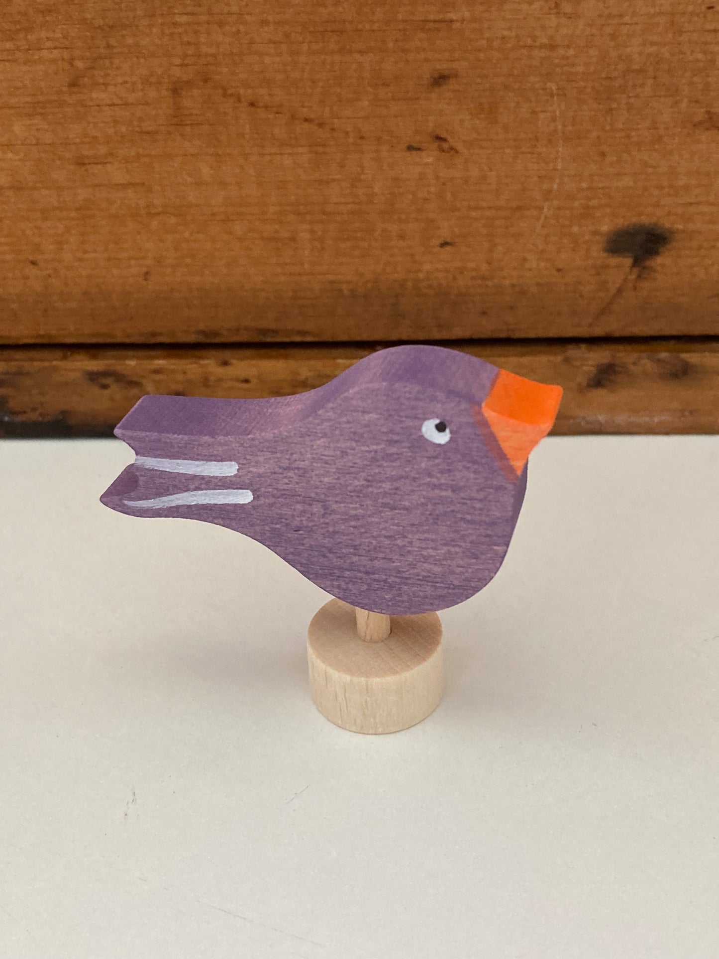 Déco en bois par Grimm's - OISEAU en lavande