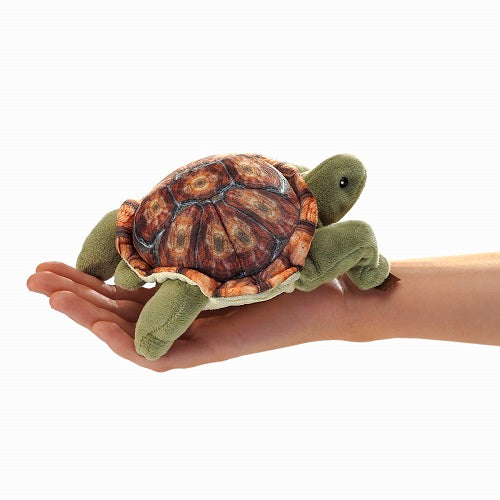 Marionnette à doigt en peluche - TORTUE