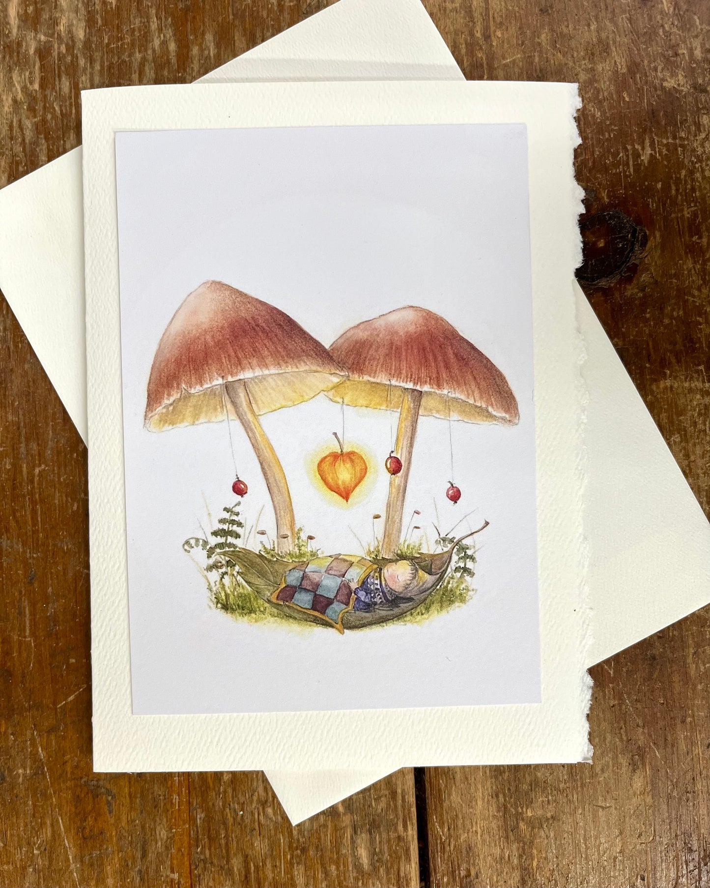Greeting Card - Mhairi Hellbrandt’s NAP TIME