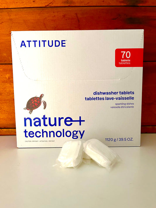 EcoHome - DISHWASHER TABLETS, 2 choices: 70 tablets. 26 tablets