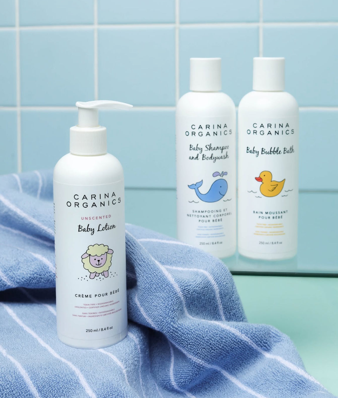 Carina Organics, Holistic Baby - BUBBLE BATH, 2 choices!