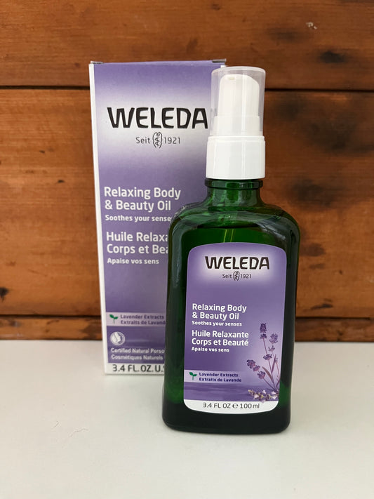 Weleda Body Oils - RELAXING LAVENDER BODY and BEAUTY OIL