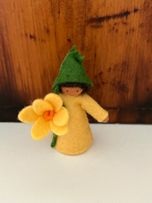 Flower Fairy Waldorf Doll - YELLOW CROCUS PRINCE