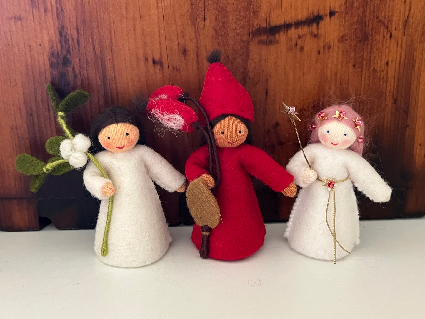 Flower Fairy Waldorf Doll - PRINCESS MISTLETOE