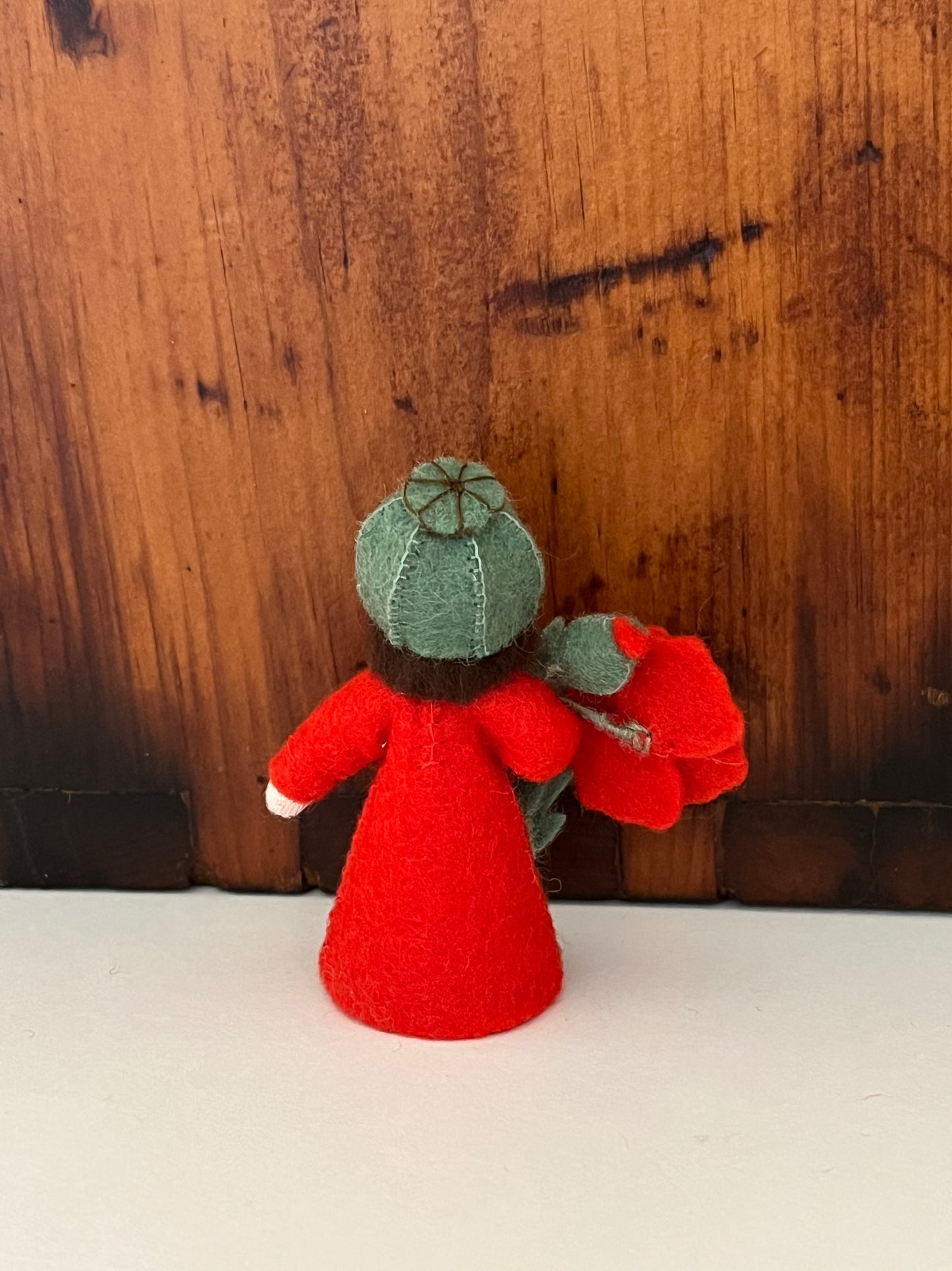 Flower Fairy Waldorf Doll - PRINCE POPPY