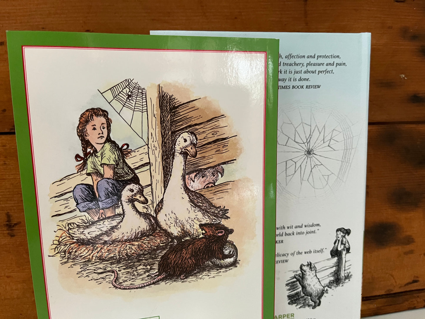 Chapter Book for Young Readers - CHARLOTTE'S WEB... 2 choices!