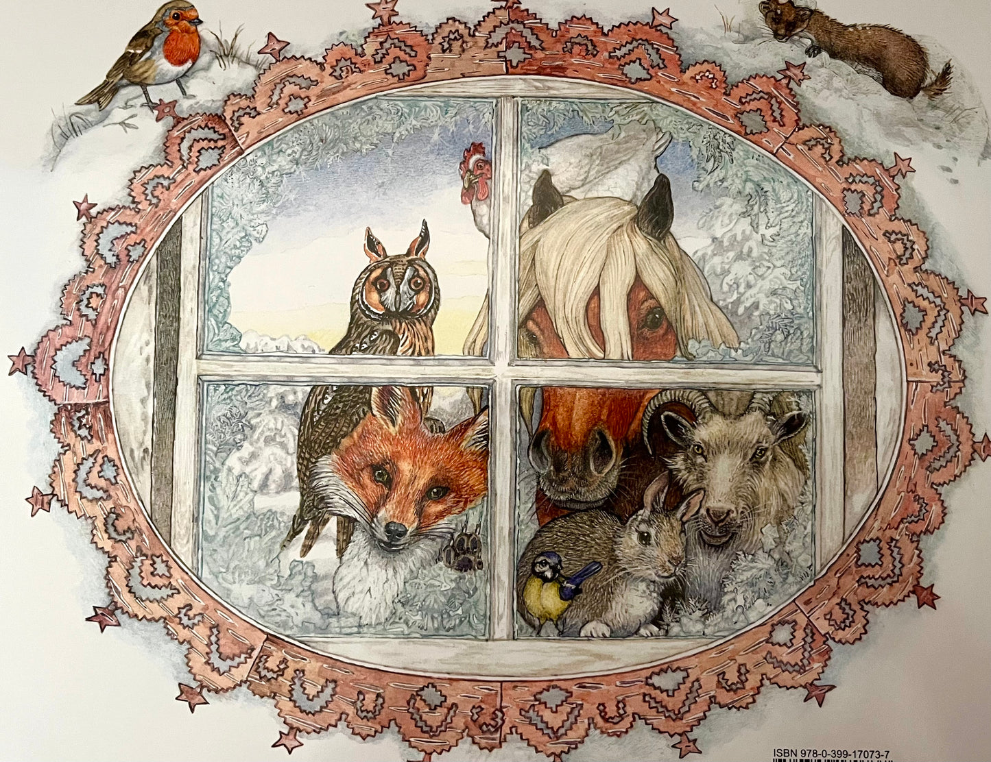 Children's Picture Book - Jan Brett's THE SNOWY NAP