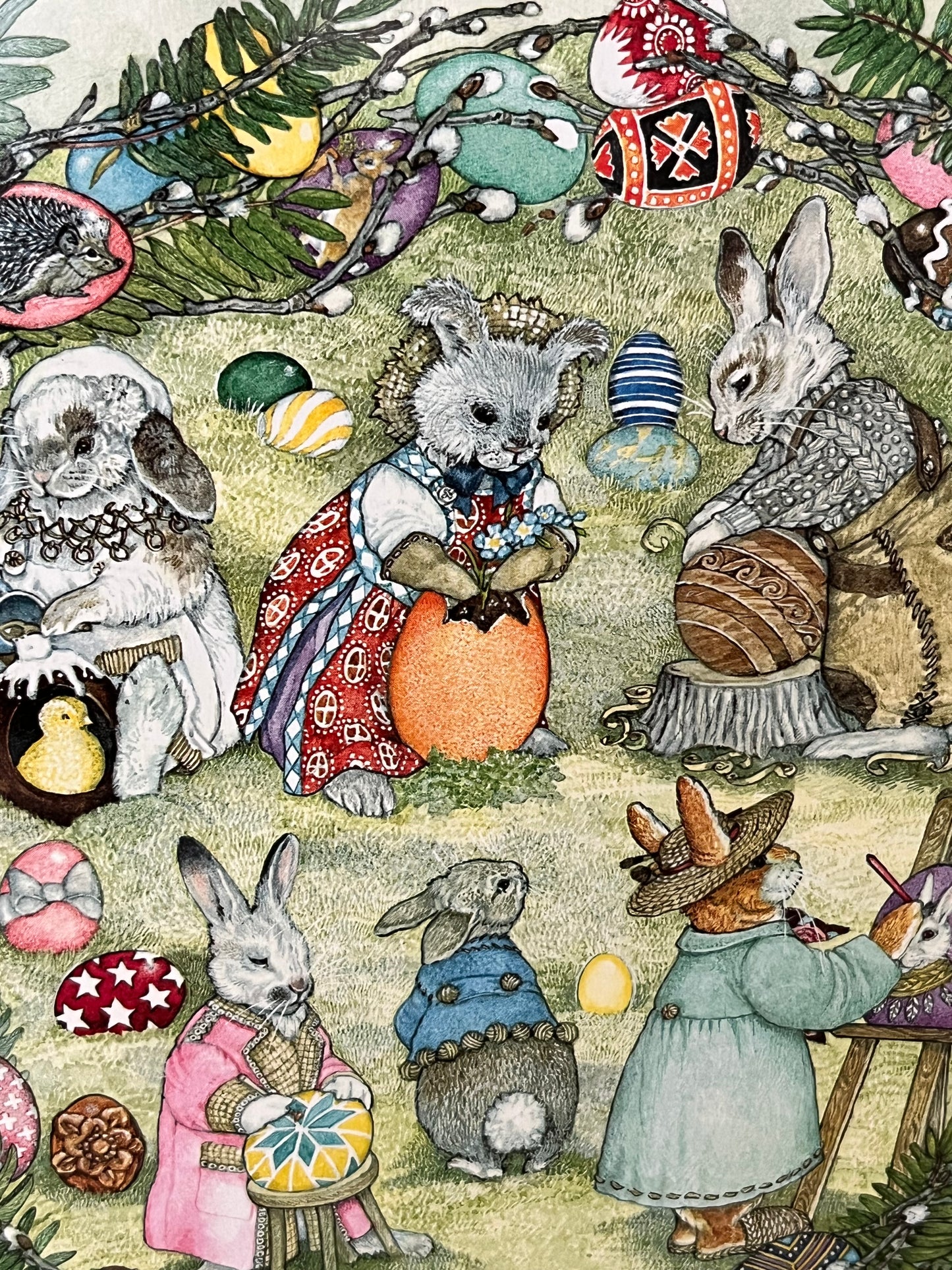 Baby Board Book - Jan Brett’s THE EASTER EGG