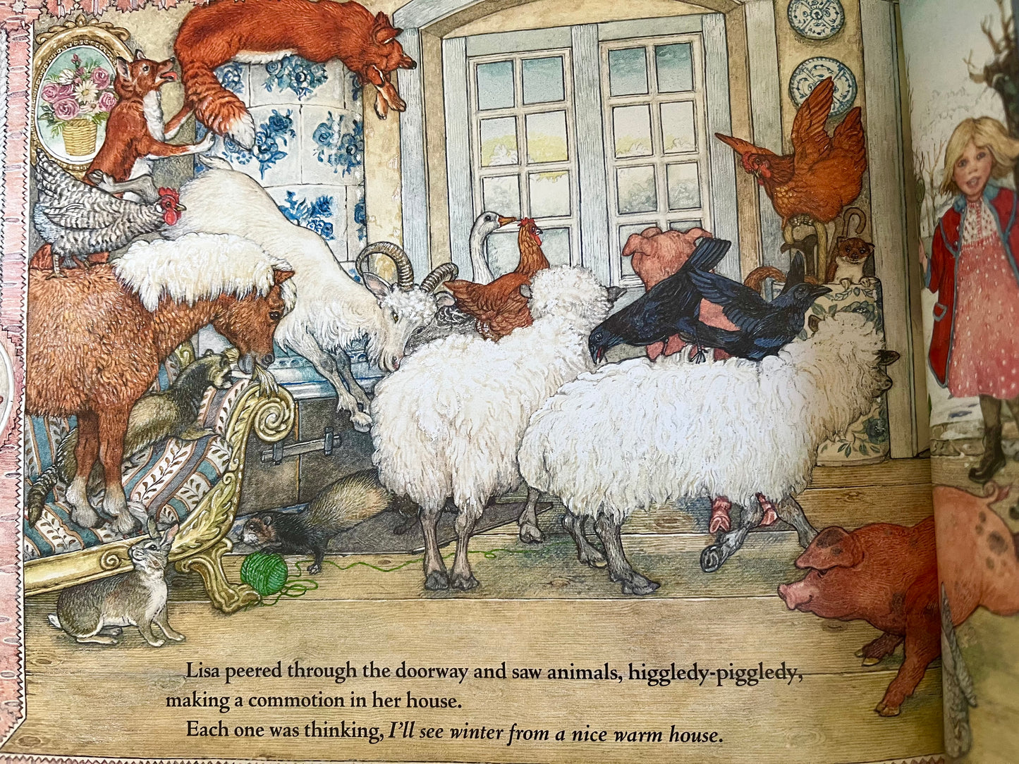 Children's Picture Book - Jan Brett's THE SNOWY NAP