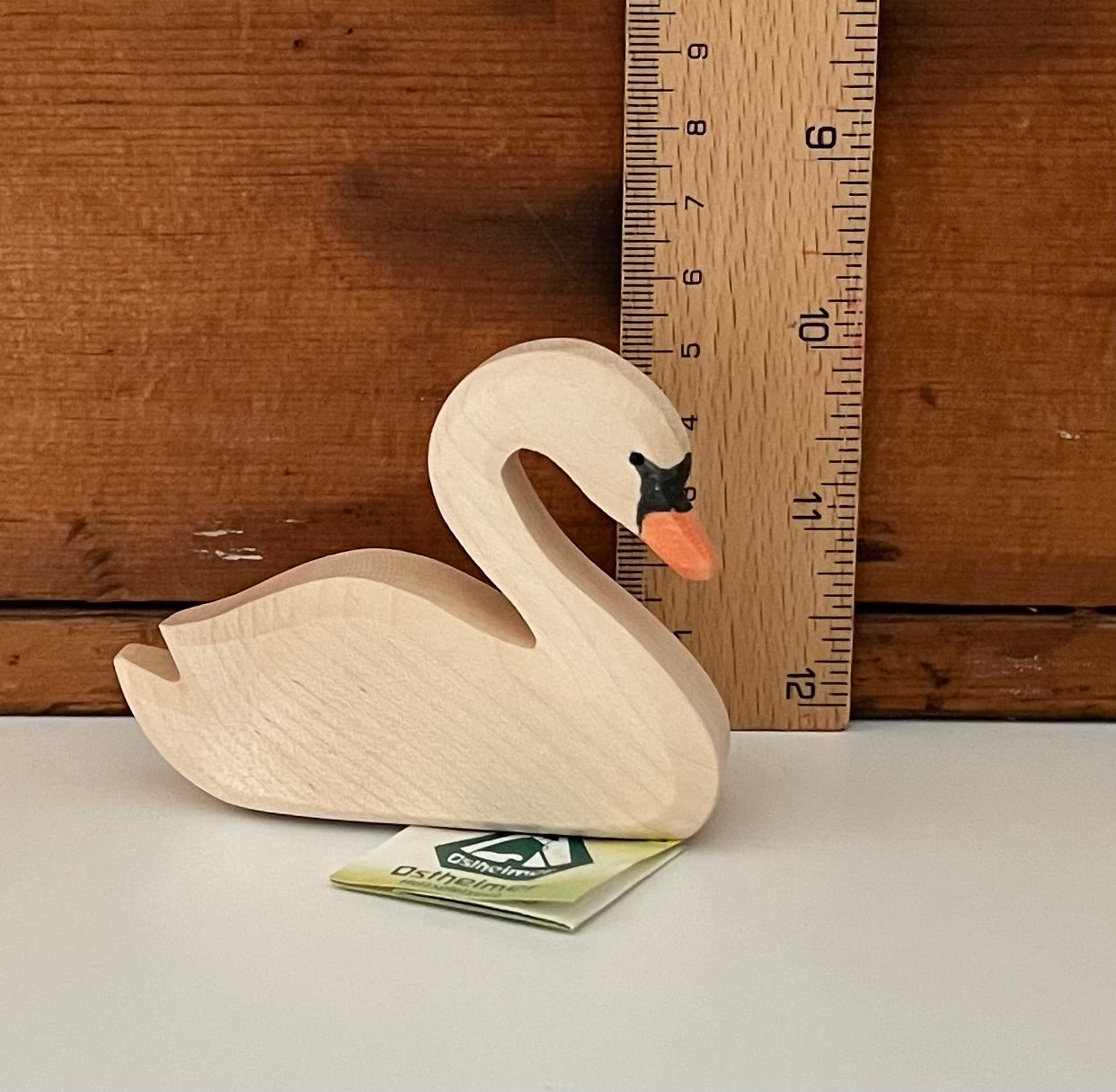 Wooden Dollhouse Play - TRUMPETER SWAN, Large