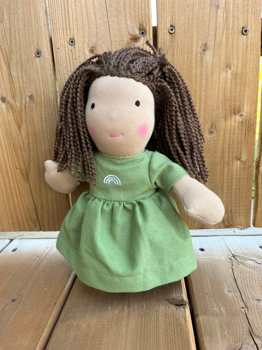 Waldorf Doll - MY FRIEND ELNA, 10 inch Doll
