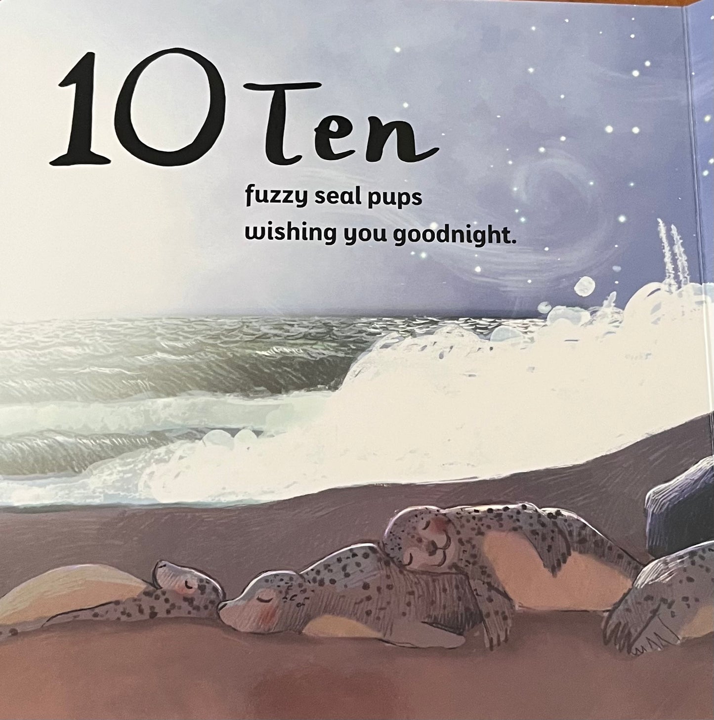 Board Book, Baby - SEASIDE LULLABY, a counting book