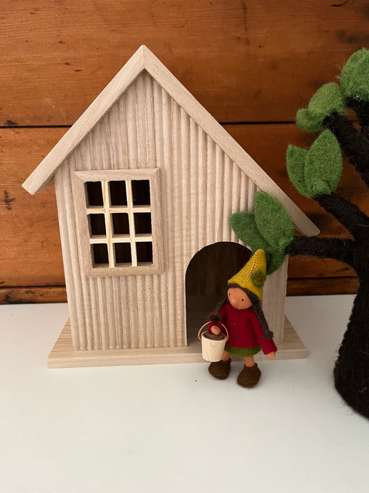 Dollhouse Play - Wooden GNOME HOUSE