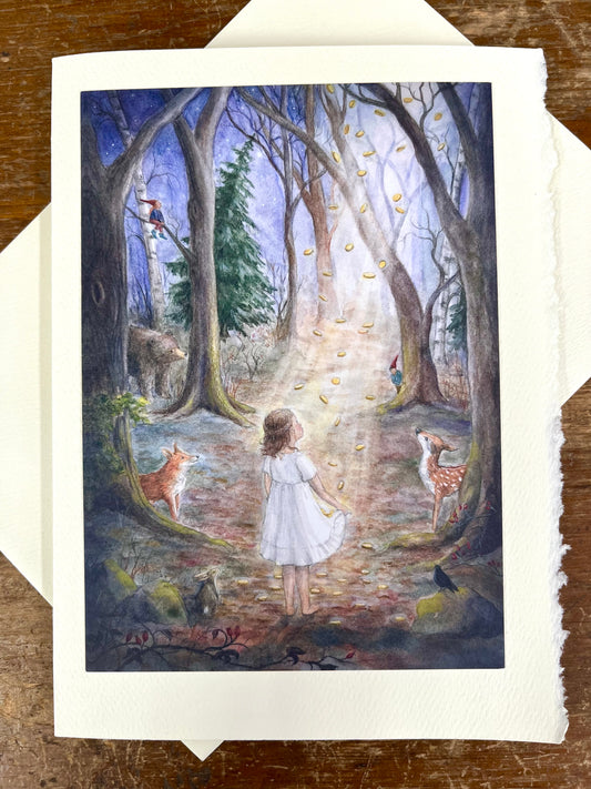 Greeting Card - Mhairi Hellbrandt’s STAR MONEY