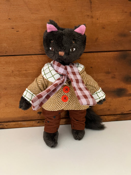 Soft Stuffed Doll - Les Minouchkas LEON, the Cat