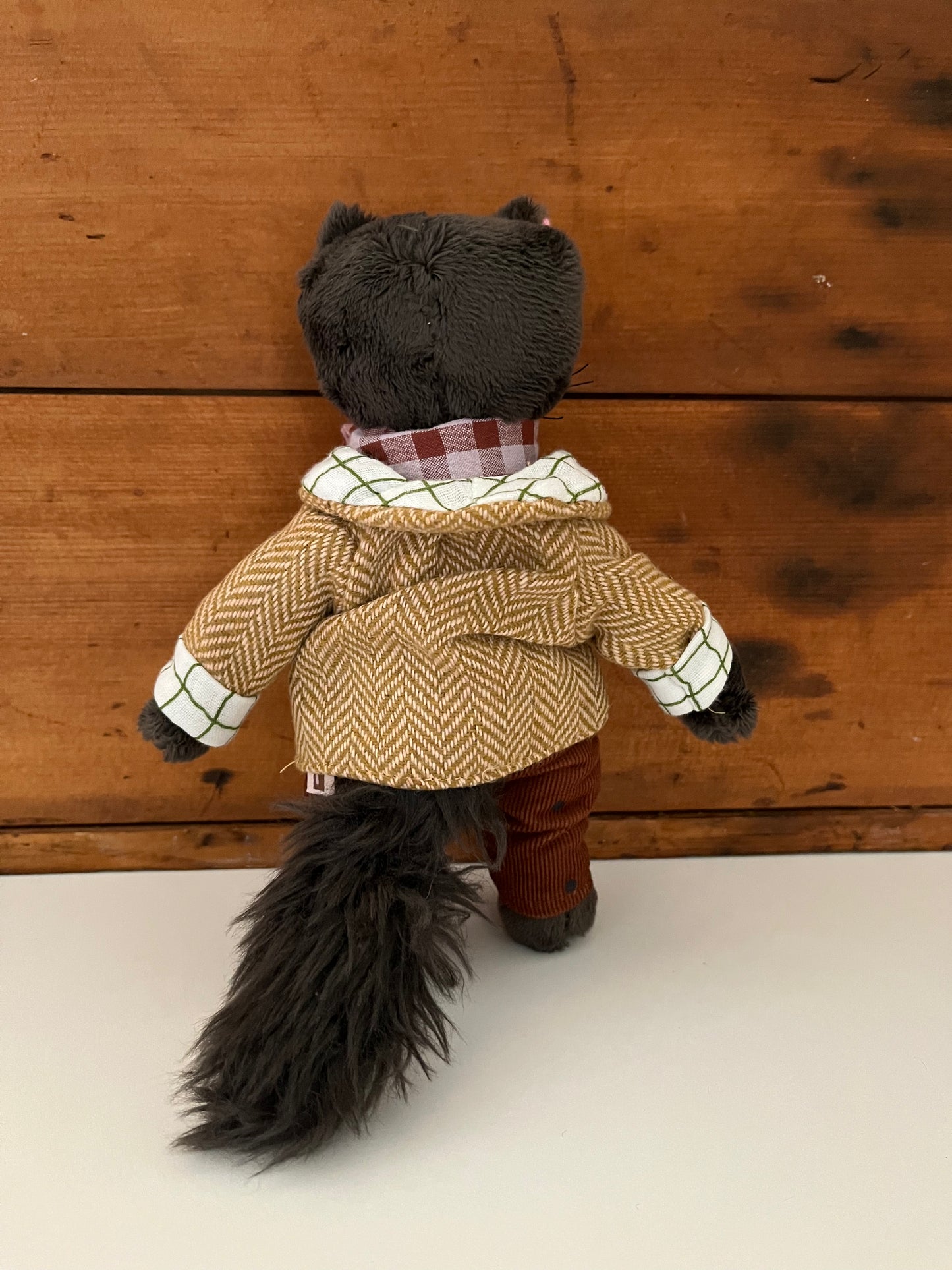 Soft Stuffed Doll - Les Minouchkas LEON, the Cat