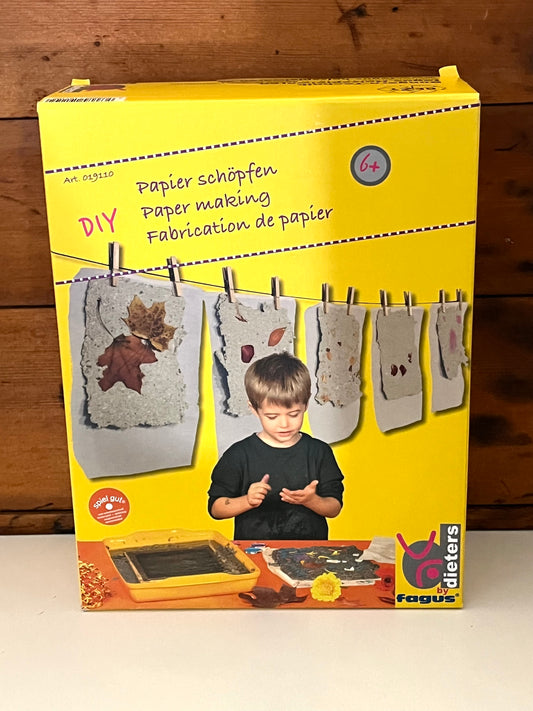 Crafting Activity Set - PAPER MAKING KIT by Fagus, Germany