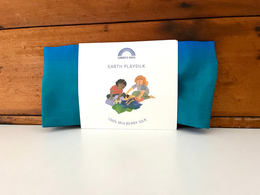 PlayCloths - Silk OCEAN Colour, large size!