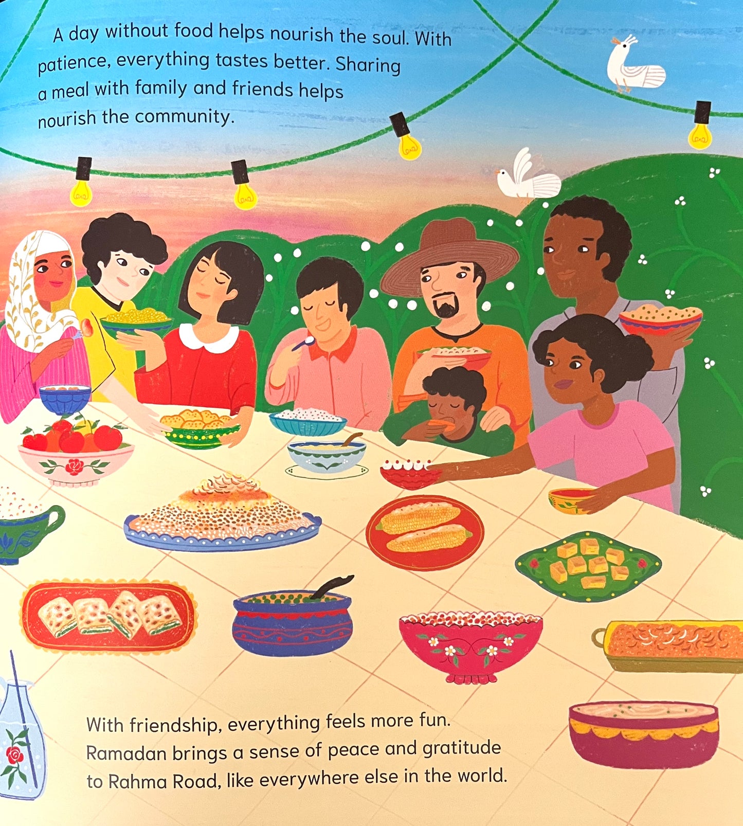 Educational Picture Book - RAMADAN ON RAHMA ROAD, A Recipe Storybook