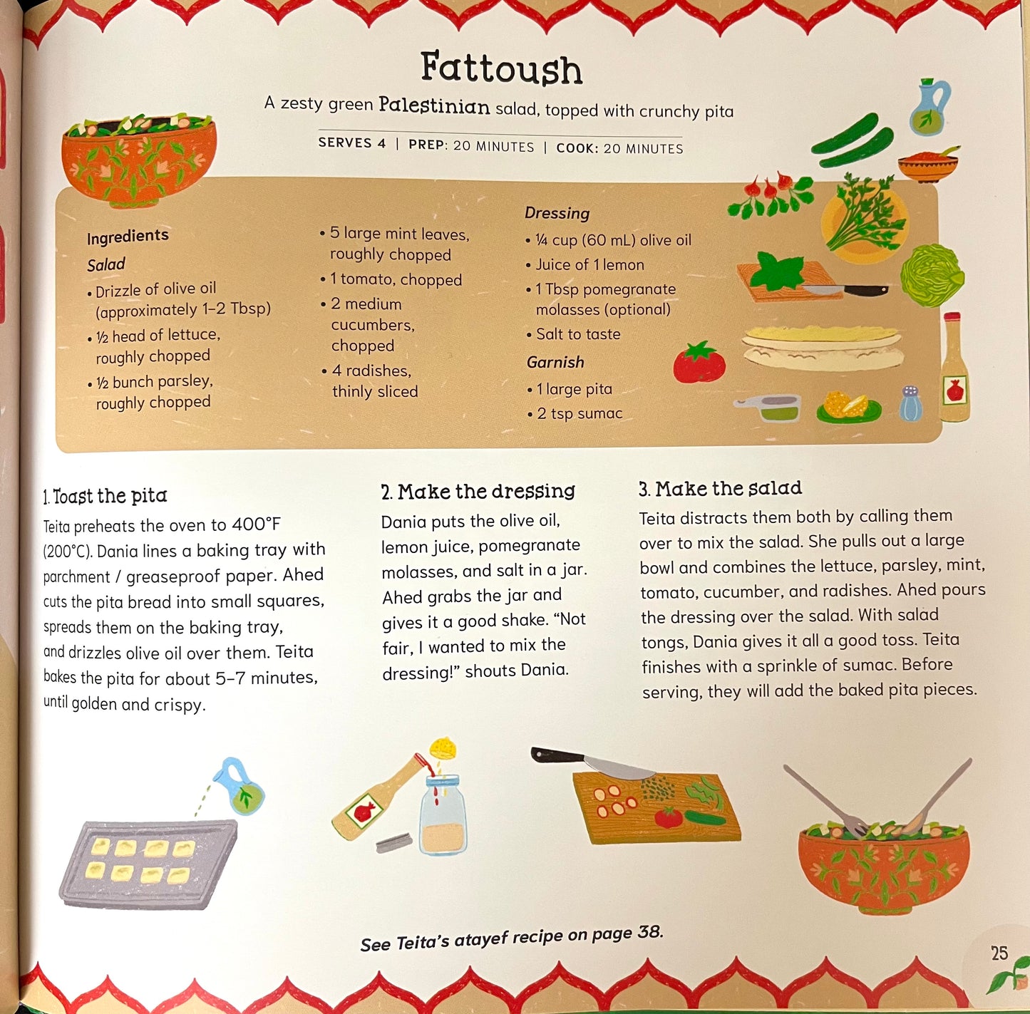 Educational Picture Book - RAMADAN ON RAHMA ROAD, A Recipe Storybook