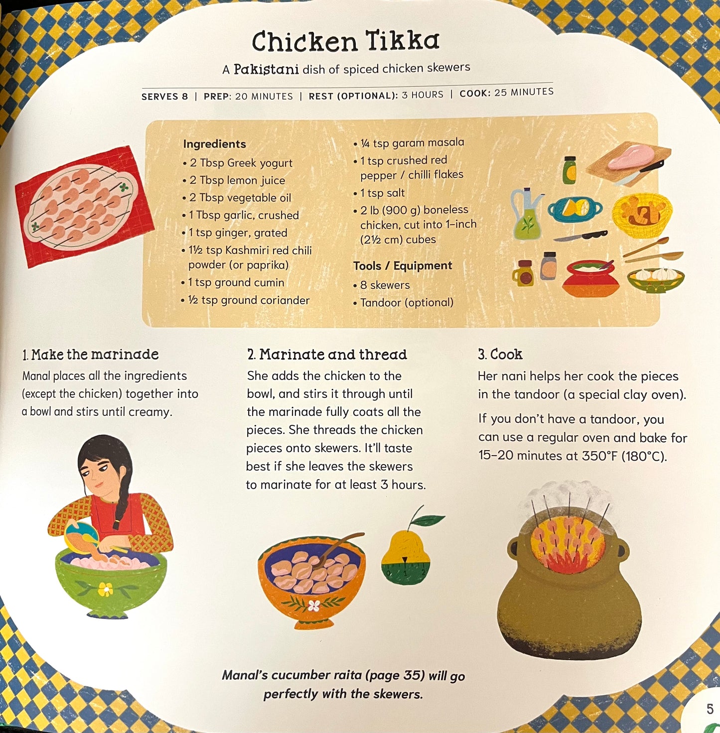 Educational Picture Book - RAMADAN ON RAHMA ROAD, A Recipe Storybook