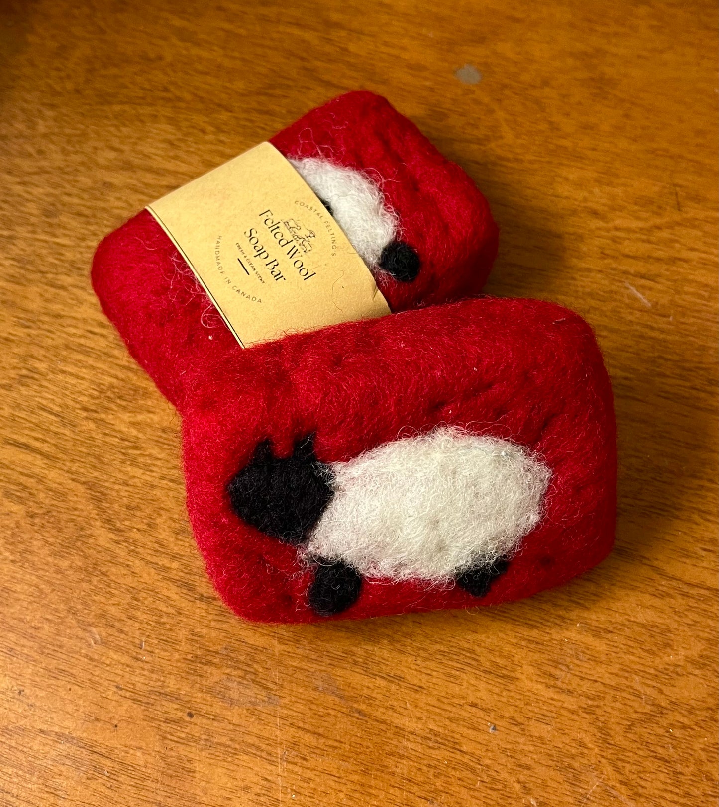 Coastal Felting WOOL SOAP BARS, EcoHome - 2 designs!