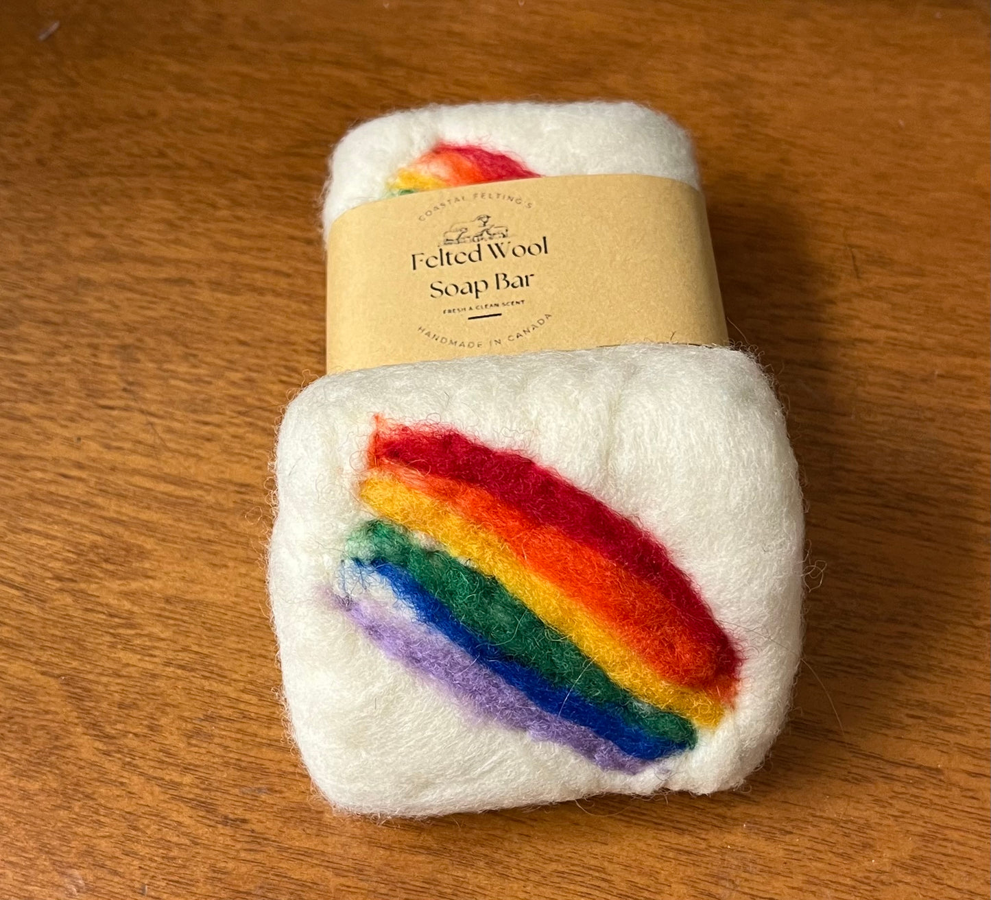 Coastal Felting WOOL SOAP BARS, EcoHome - 2 designs!