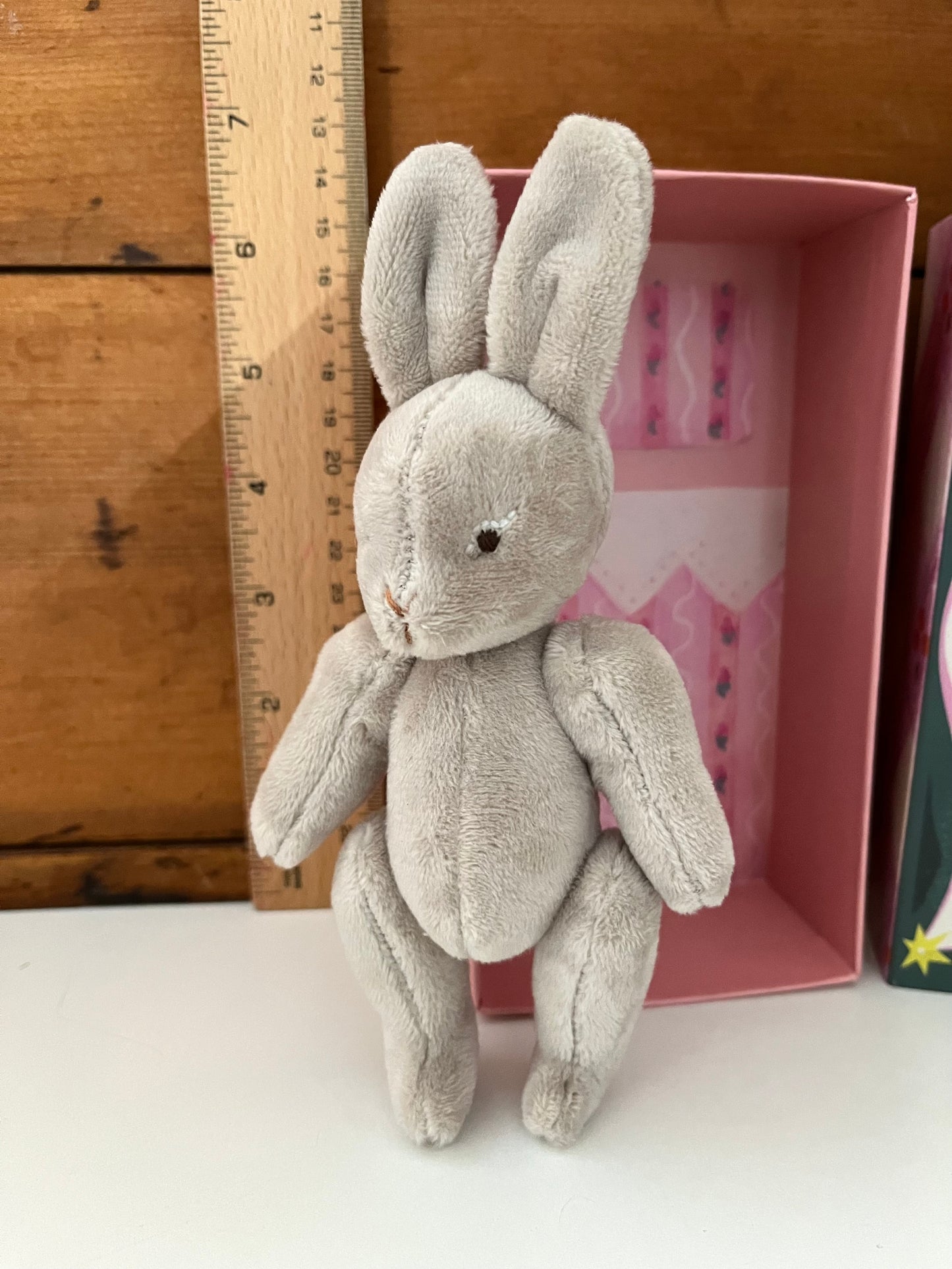 Soft Stuffed Doll - Les Minouchkas BABY NINA, Baby Rabbit