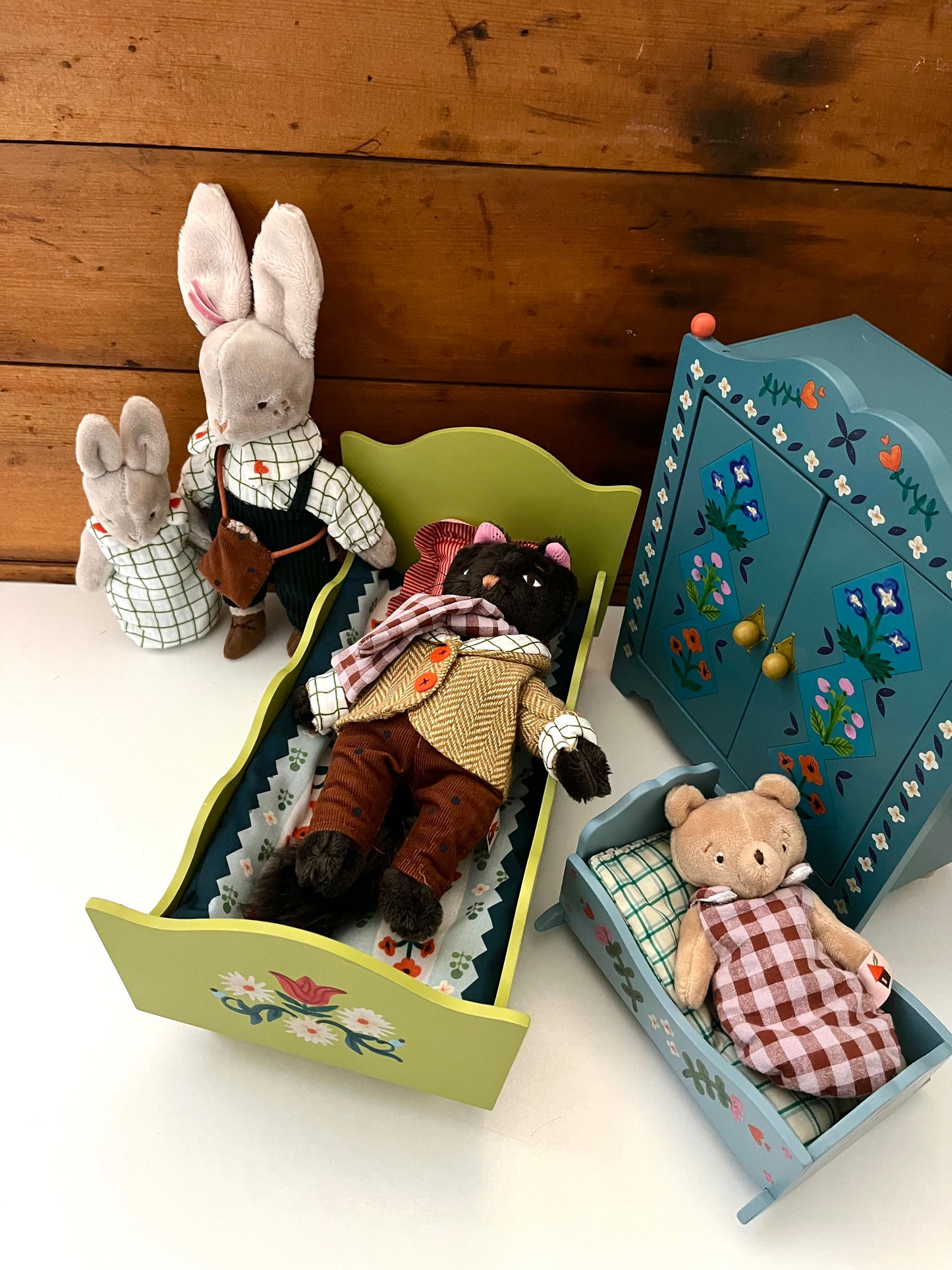 Soft Stuffed Doll - Les Minouchkas, NINA The Rabbit